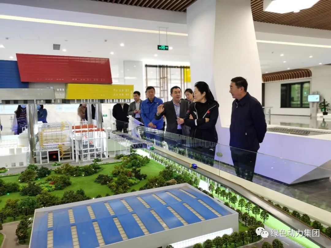 北京市丰台区领导一行考察调研绿色动力通州项目